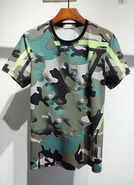 Fashion men039s designer camouflage Tshirt 2021 summer models casual shortsleeved tops tee shirt clothes European size M3XL 7920130