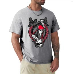 Men's Polos Horror Design T-Shirt Blacks Blanks Black T Shirts For Men