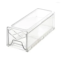 Storage Bottles Refrigerator Organiser Bins Fridge Food Pantry Freezer Egg Holder Box Kitchen Fruit Vegetable Drawer Case