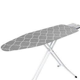 Ironing Board Cover Silver Coated Padded Thickened Heat Scorch Resistant with Elastic Edge Ironing Board Cloth for Home Laundry