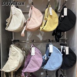 Cosmetic Bags Japanese Style All-Matching Women's Messenger Bag Nylon Lightweight Sweet Cute Sports Shoulder For Lady