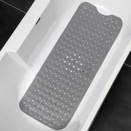 Bath Mats Bathroom Shower Size Non-slip Rectangle Large Mat Massage Suction Soft 100 40cm Cup Bathtub Carpet Anti-skid