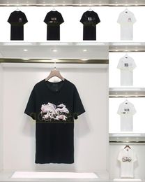 Mens Designer T Shirt Letter Logo Printing Tops Men Women Short Sleeve T Shirts Streetwear Tees Asian Size S3XL2608062