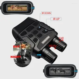 Goggles Night Vision Binoculars Recorder Hunting 4X Zoom 980 Ft/300m Infrared Scope Video Camera Support For 32G TF Card