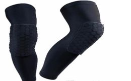 Honeycomb Sock Sport Safety Basketball Sports Kneepad Padded Knee Brace Compression Knee Sleeve Protector Knee Pads1196873