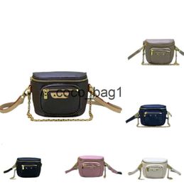 Mini Bumbag Handbag Women Designer Waist Bag Gradient Flower Print Fanny Pack Luxury Belt Bum Men Chest Bags Chain And Leather Strap Shoulder Crossbody