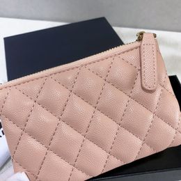 Pink Designer Purse Luxury Women's Wallet Designer Card Holder PU Leather Ladies Handbag Women Luxury Flap Coin Purses Cardholder