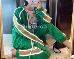 Green Color Man designers clothes 2020 Women mens tracksuit jacket Hoodie 3M reflective men s clothing Sport Hoodies tracksuits7498565