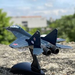 Aircraft Modle 1/140 Scale MIG29 MIG-29A Russia Federation Soviet Union Air Force Fighter Aircraft Aeroplane Models Toys-Paiting not good Y240522