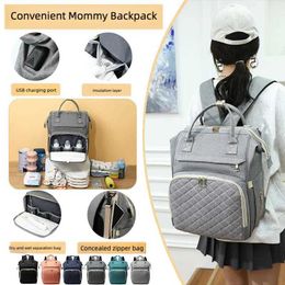 Diaper Bags Multi functional travel pregnant and baby backpack comfortable mother waterproof bag baby stroller baby diaper bag d240522