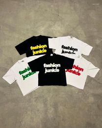 Men's T Shirts Harajuku Graphic Y2k Style Hip Hop Casual Fashion Printing Summer Men Women Clothes Short Sleeve Shirt Streetwear