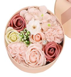 Artificial Soap Flowers Gift Box Valentine Day Mother Day Wedding Engagement Festival Gift Rose Flower Decoration5286184
