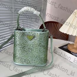 Tote Bag Designer Bag Fashion Parda Shoe Luxury Bag Handbag New Diamond Shoulder Bags Women Parda Sunglasses Bags Top Handbag Rhinestone Package 346