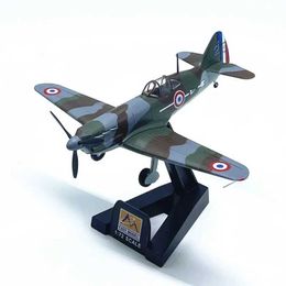 Aircraft Modle 1/72 scale World War II French Air Force D.520 fighter model 36336 simulation decorative toy display series S2452204