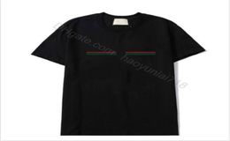 summer New trendy mens t shirt designer men women Clothes black white red tshirt fashion Breathable streetwear casual Crew Neck s7621112