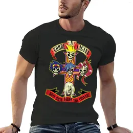 Men's Polos Gurren Lagann Cross T-Shirt Aesthetic Clothes Sports Fans Oversized T Shirts For Men