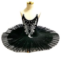 Dancewear Black Ballet Tutu Skirt For Childrens N Lake Costumes Kids Belly Dance Clothing Stage Performance Dress 230829 Drop Delive Dho6U