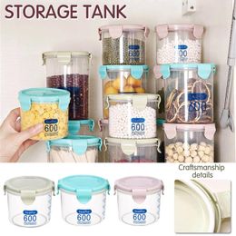 Storage Bottles Food Containers Kitchen Box Sealing Preservation Plastic Fresh Pot Container For