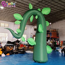 Inflatable green plants, trees, vines, cartoon models, tree leaves, vines, green leaf mall, hotel opening event decoration