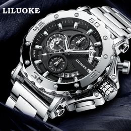 Watch Mens Heavy Night Glow Waterproof Mens Watch High end Mens Watch Popular Quartz Watch