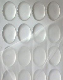 10000pcslot TOP QUALITY clear back Resin Dot Adhesive Stickers 1quot Circle 3D epoxy sticker Dome7289123
