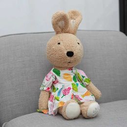 Plush Dolls 1pc Lovely Le Sucre Rabbit Plush Doll Soft Bunny Rabbits Stuffed Animals Plush Baby Toys for Children Girls Valentines Gifts H240521 OUG5
