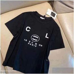 Chanei Chanells Desinger Mens T Shirt Womens Shirts C Letter Pattern Print T-Shirt High Quality T Shirt Summer Luxury Clothing Fashion Round Neck Tshirt 459