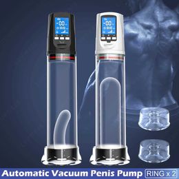 Other Health Beauty Items Electric penis enlargement vacuum pump 4 suction strength automatic high vacuum penis enlargement pump air pressure device Q240521