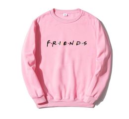 Friends Logo Hoodie Red Black Pink Sweatshirts Harajuku Aesthetic Long Sleeve Men Casual Fleece Pullover Sweatshirt Streetwear Men6935463