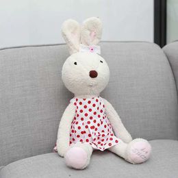 Plush Dolls 1pc Lovely Le Sucre Rabbit Plush Doll Soft Bunny Rabbits Stuffed Animals Plush Baby Toys for Children Girls Valentines Gifts H240521 Y2XF