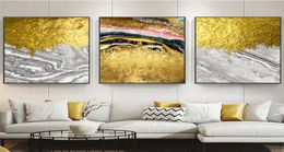 Modern Wall Art Marble Canvas Painting Abstract Emerald gold foil Art Poster Print Wall Picture for Living Room Porch Decoration9019770