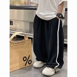 Spring and 2023 New Children Thin Style Summer Wear Tide Stupid Autumn Pants Boys Sport L2405