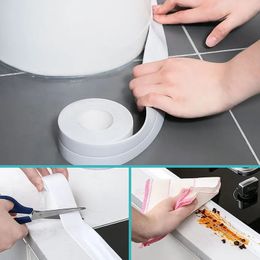 Bathroom Sealing Strip Tape Toilet Caulk Self Adhesive Waterproof Mildew Proof Tapes For Kitchen Sink Wall Corner Sticker 240514