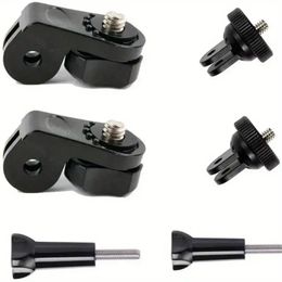 6pcs Action Camera Mount Universal Conversion Adapter Set Tripod Screw Mount Accessories For GoPro Hero14 13 12 11 10 9 8 7 6 5 DJI Action Cameras