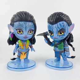 Action Toy Figures Cute Avatar 2 Neytiri Jake Sully PVC Figure Model Toys 12cm T240521