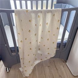 Baby Wrap Cotton Muslin Blankets for Newborn Babies Accessories Infant Receiving Blanket Swaddle Soft Gauze Bath Towel
