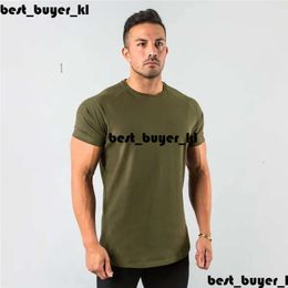 Designer T Shirt New Stylish Plain Tops Fitness Mens T Shirt Short Sleeve Comfortable Muscle Joggers Bodybuilding Tshirt Male Gym Clothes Slim Fit Summer Top 448