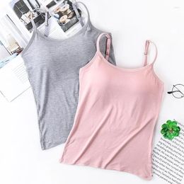 Women's Tanks Top Female Camisoles Women Summer Girl Sexy Strap Cotton Sleeveless Thin Camisole Vest All-match Lingerie T-shirt