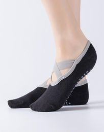 Summer Sport Breathable Women Socks Cross Ballet Dance Yoga Socks for Girls Personality Cotton Non Slip Sock4487399