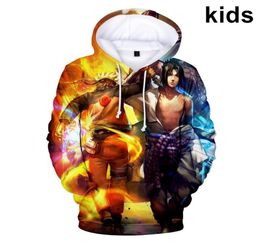 Men039s Hoodies Sweatshirts 2 To 14 Years Kids Anime Uzumaki 3D Full Printed Hoodie Sweatshirt Boys Girls Long Sleeve Jacket 6112671