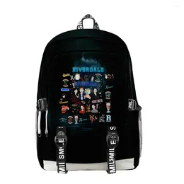 Backpack Fashion TV Riverdale Season 5 Student School Bags Unisex 3D Print Oxford Waterproof Notebook Multifunction Travel Backpacks