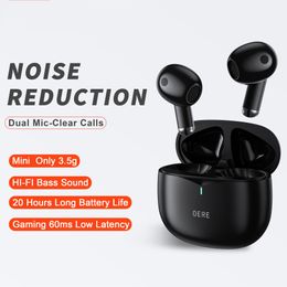 E28 USB-C TWS Wireless Earbuds Bluetooth Earphones Swipe Volume Control Headphones In Ear Sport Handsfree Headset With Charging Box for Mobile Smart Cell Phone