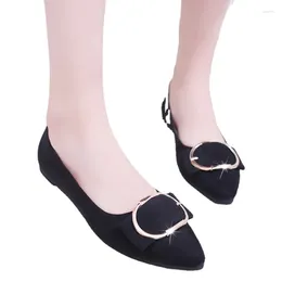 Casual Shoes Women Spring Summer Female Flats Doug Slip-on Sexy Work Footwear Ladies Loafers Arrival Fashion Trend