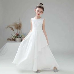Christening dresses Dideyttawl Real Pictures Chiffon Flower Girl Dress for Wedding Party First Party 2024 Junior Bride Maid Q240521