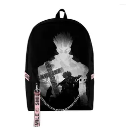 Backpack Harajuku School Bags Boys Girls Manga Trigun Stampede 3D Print Oxford Waterproof Notebook Multifunction Shoulder Backpacks