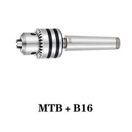 MT1 MT2 MT3 MT4 B10 B12 B16 B18 0.6-6/1-10/1-13/3-16/5-20 Morse Tapper Shank Drill Chuck Arbor Lathe CNC Drill Machine Wood
