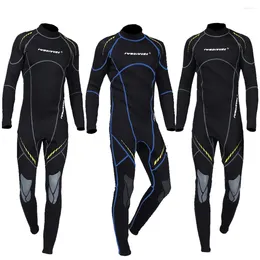 Women's Swimwear Fundivers Full Body Men's Neoprene Wetuit 3mm Diving Suit For Men Wetsuits Water Sports Clothes