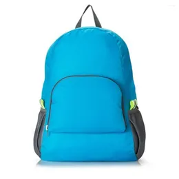 Storage Bags Hiking Bag Rucksack Lightweight Foldable Waterproof Nylon Women Men Casual Skin Pack Backpack Travel Outdoor Sports Camping