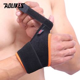 AOLIKES 1PCS Thumb Sprain Protective Wrist Support Wraps Tendon Sheath Fracture Fixed Mouse Finger Correction Sports Safety L2405