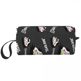 Cosmetic Bags Deltarune Spamton Makeup Bag Organizer Storage Dopp Kit Toiletry For Women Beauty Travel Pencil Case